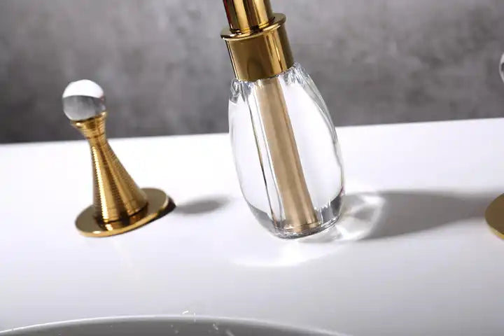 A|M Aquae Crystal Basin Faucet