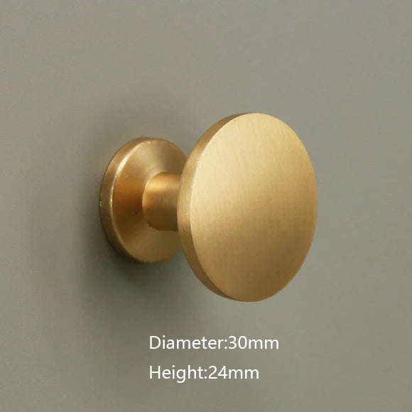 Gold Kitchen Drawer Knobs Hardware Cabinet Pulls European Furniture Cupboard Handle