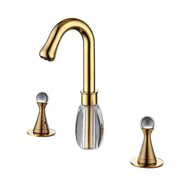 A|M Aquae Crystal Basin Faucet