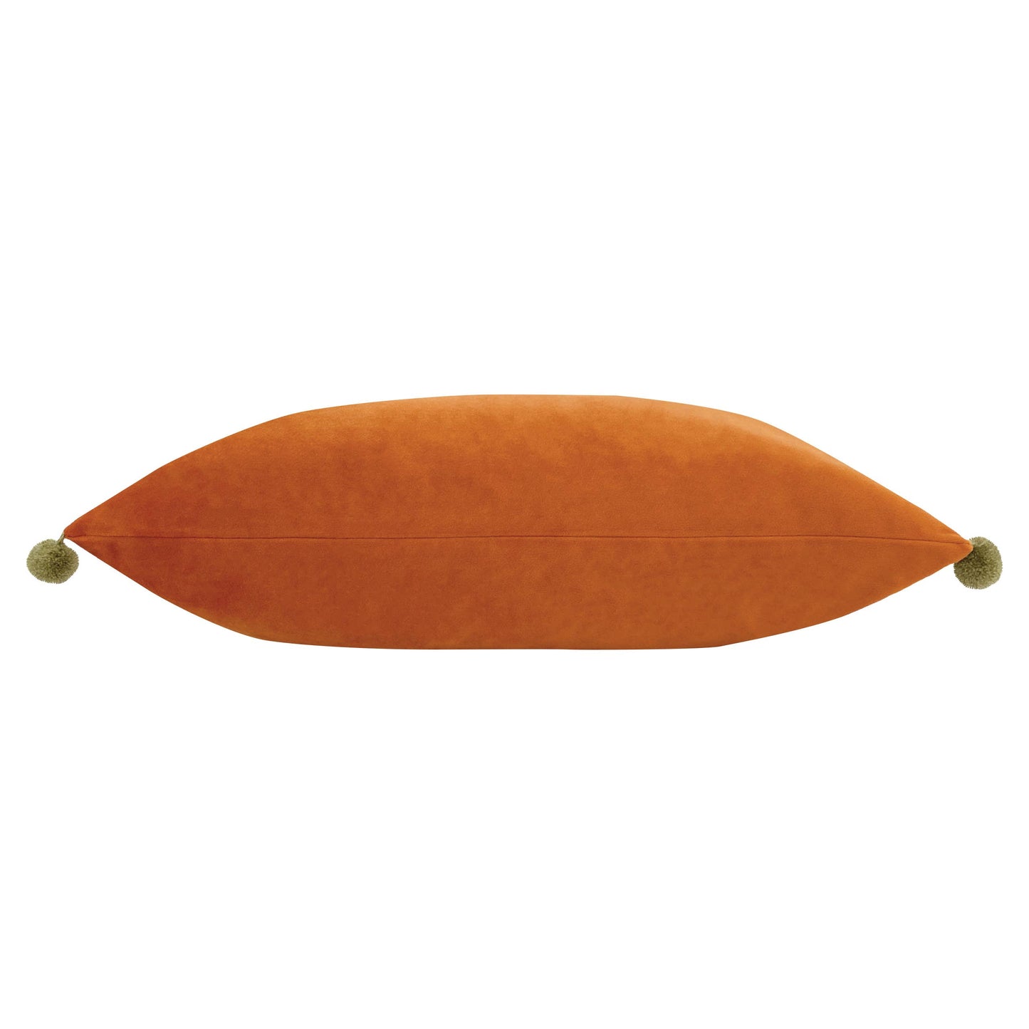AvaMalis Fiesta Velvet Cushion Rust/Khaki/ Orange decorative throw pillow