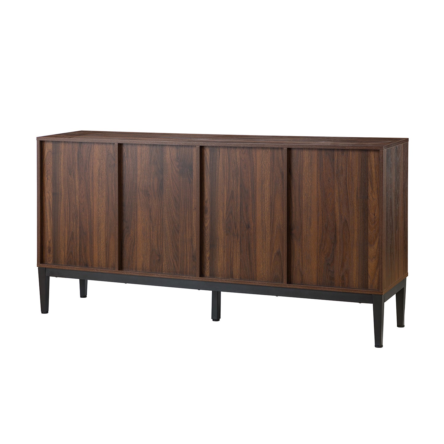 Kanan 63"Wide 4 Door Sideboard-WALNUT