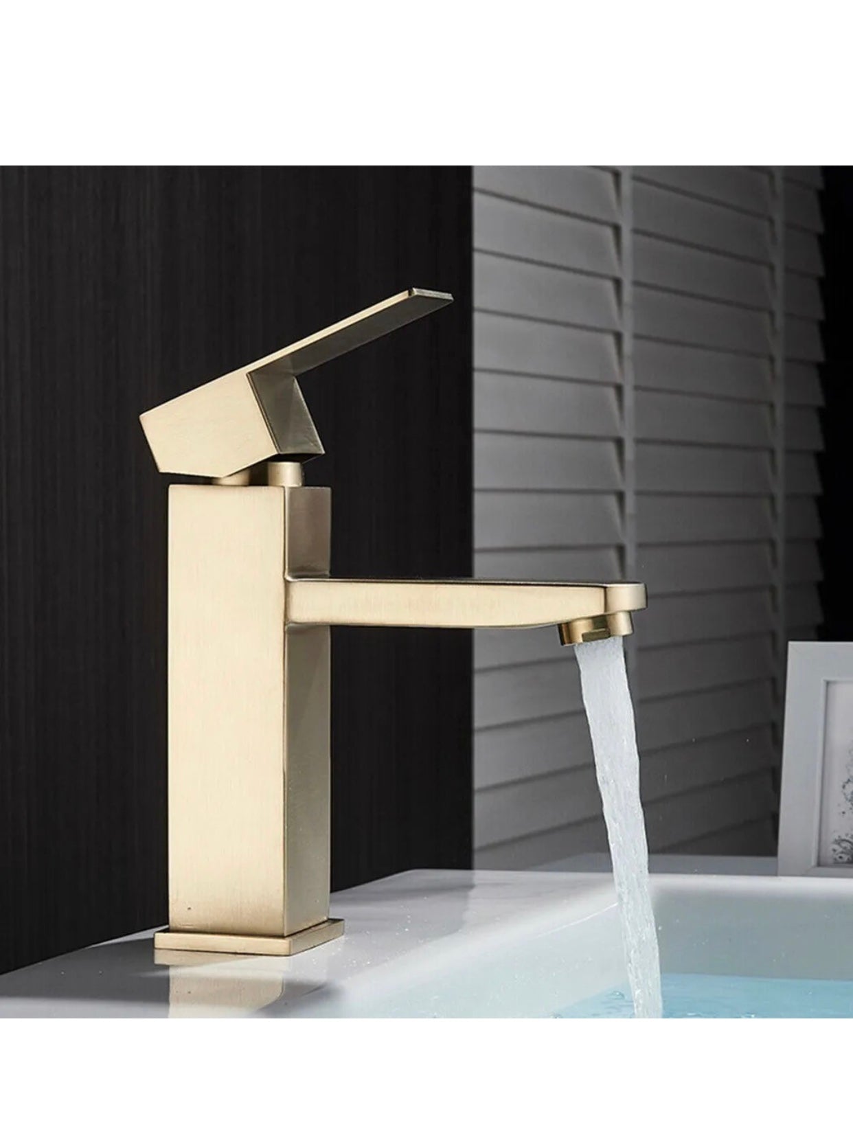 A|M Aquae Tormili Brass Taps Basin Mixer Single Handle Water Mixer Bathroom Faucet Set