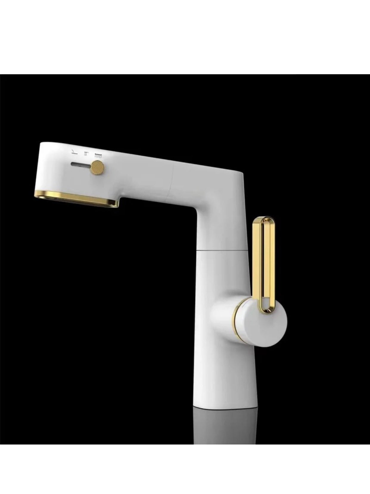 A|M Aquae Digital Basin Faucet Touch Button Temperature Smart Tap