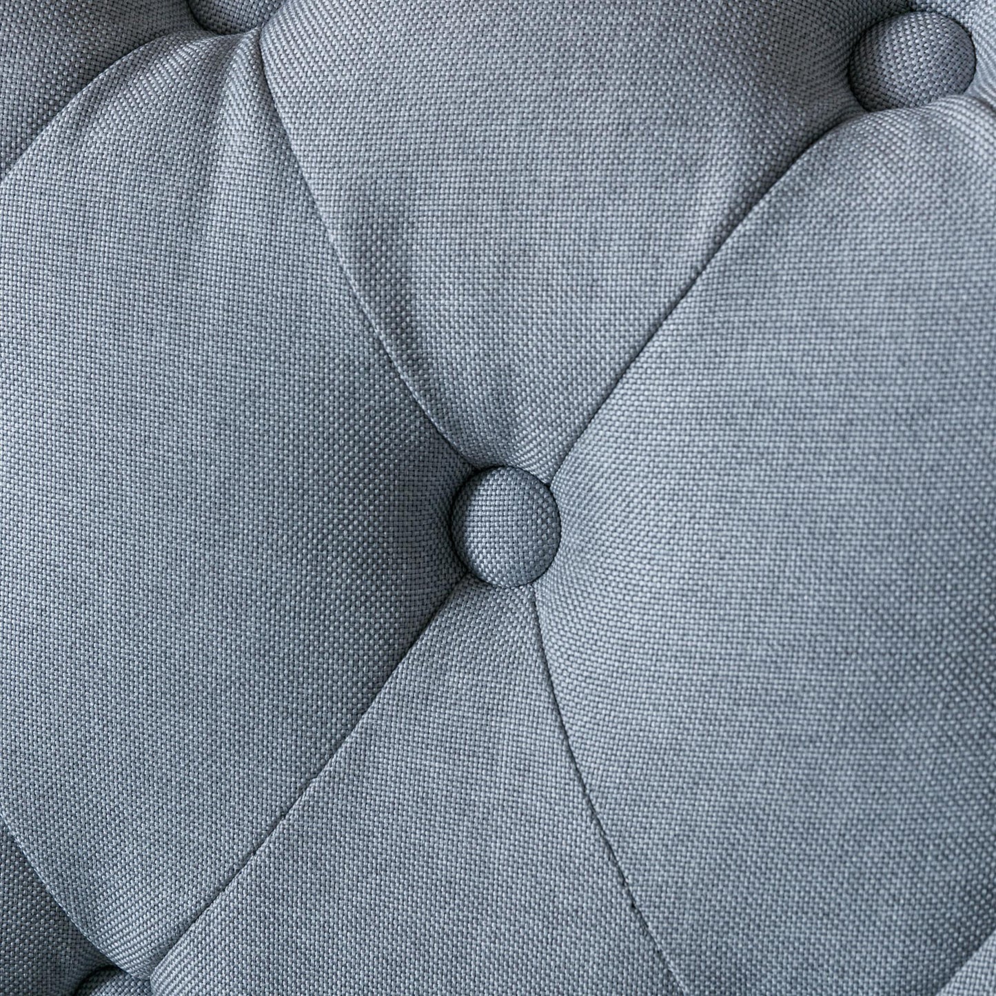 Bedroom, Living room Mid-century modern accent armchair, Linen comfort reading chair, Tufted comfort sofa, Upholstered single sofa