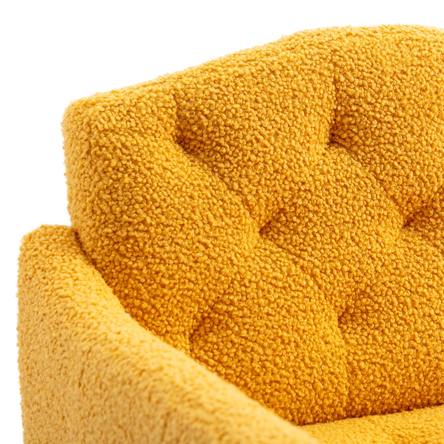 Accent Chair ,leisure single sofa with Rose Golden feet
