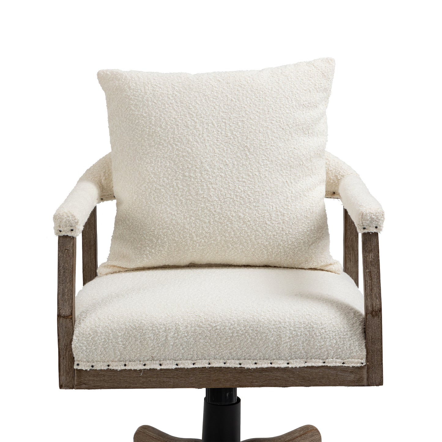 Computer Chair Office Chair Adjustable Swivel Chair Fabric Seat Home Study Chair