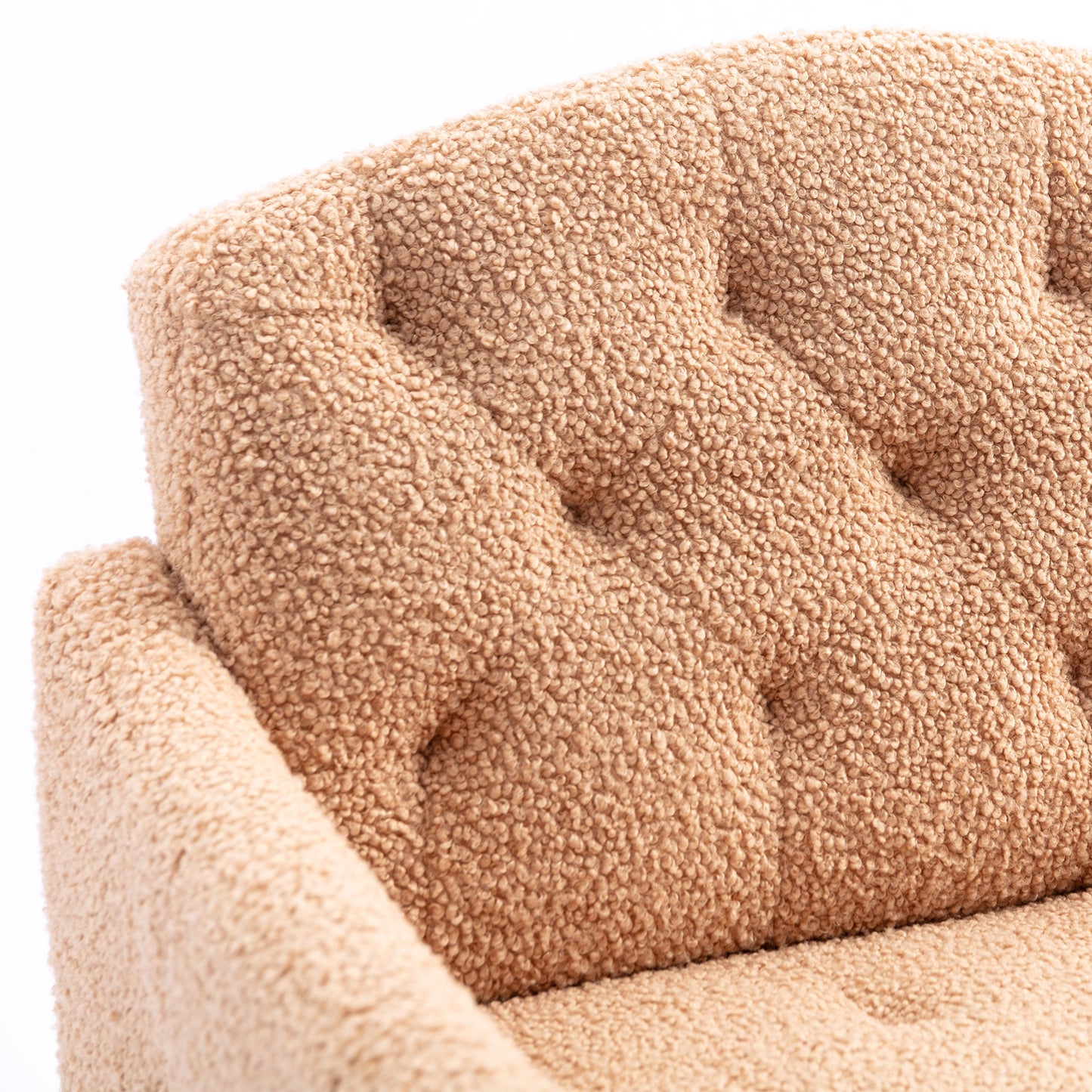Accent Chair ,leisure single sofa with Rose Golden feet