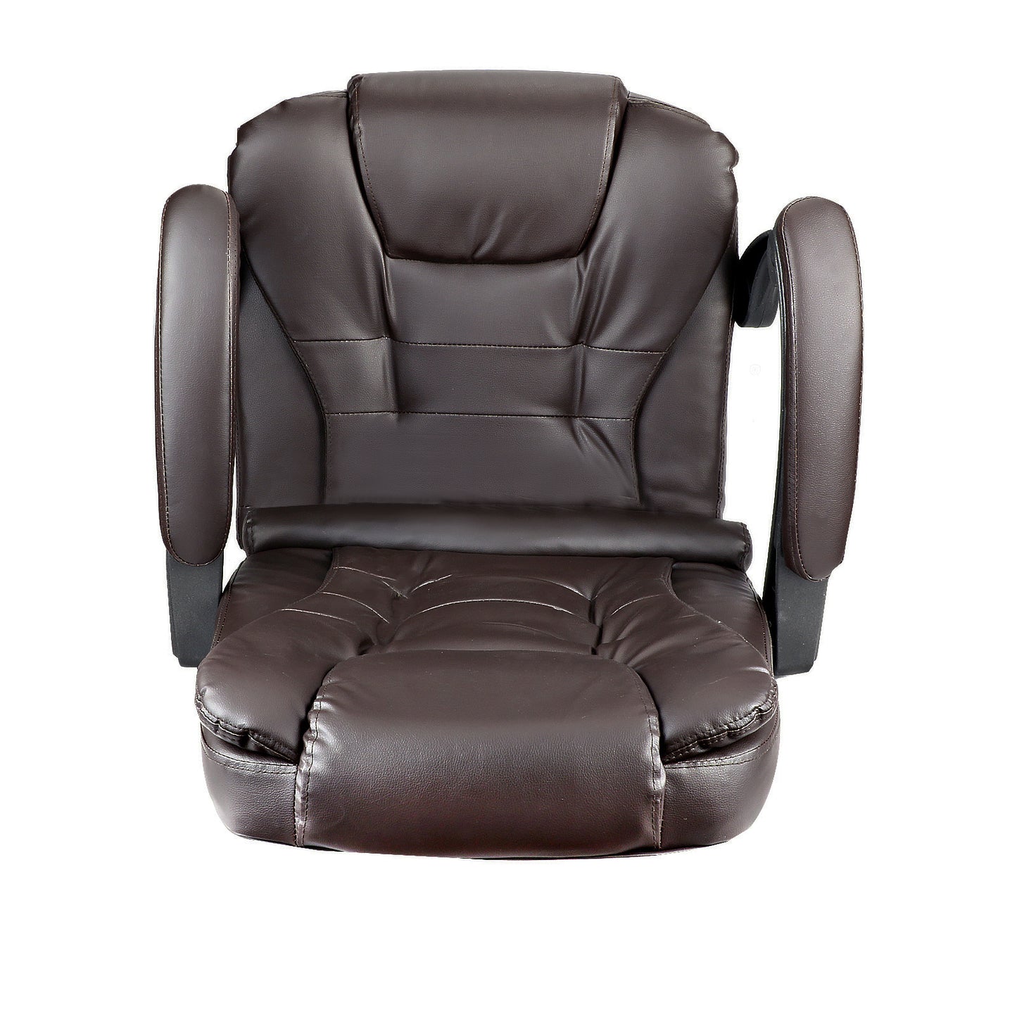 High Back Office Chair, Adjustable Ergonomic Office Chair, Executive PU Leather Swivel Work Chair with Lumbar Support, Computer Desk Chair with Footrest for Home Office Furniture