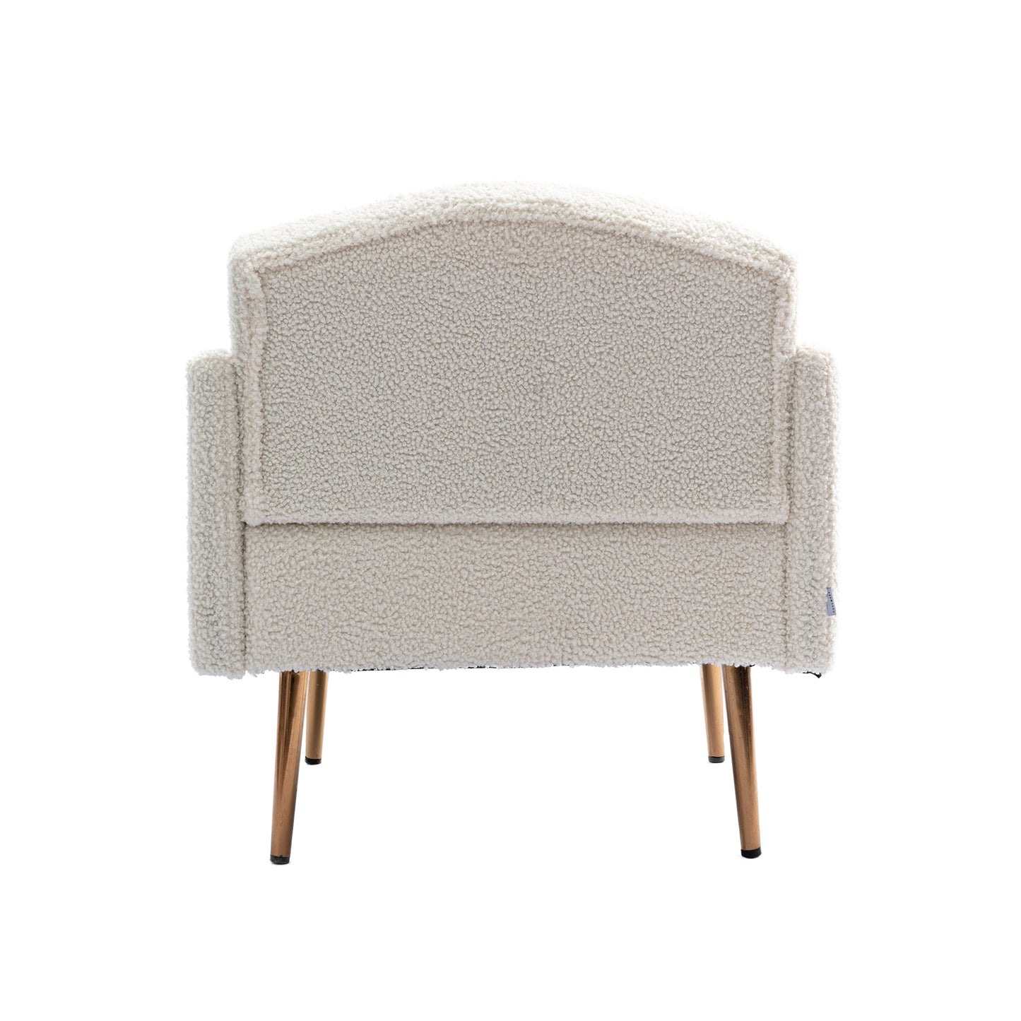 Accent Chair ,leisure single sofa with Rose Golden feet
