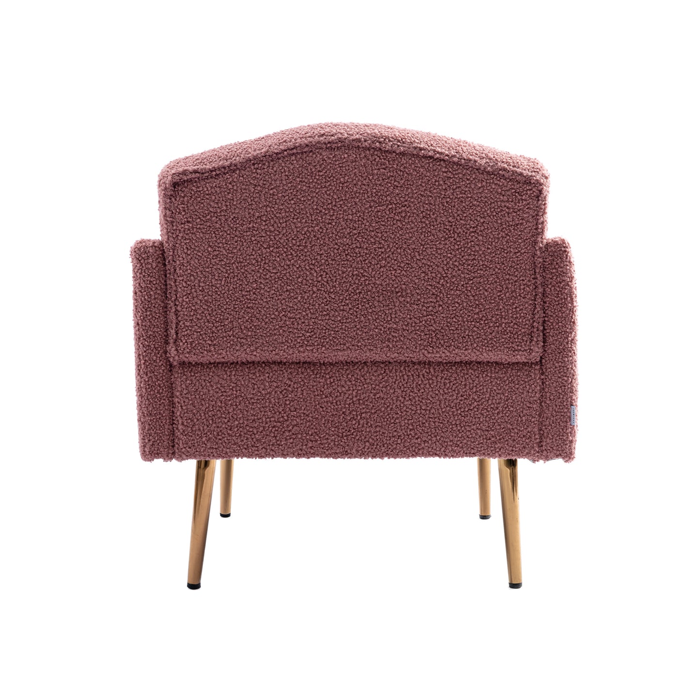 Accent Chair ,leisure single sofa with Rose Golden feet