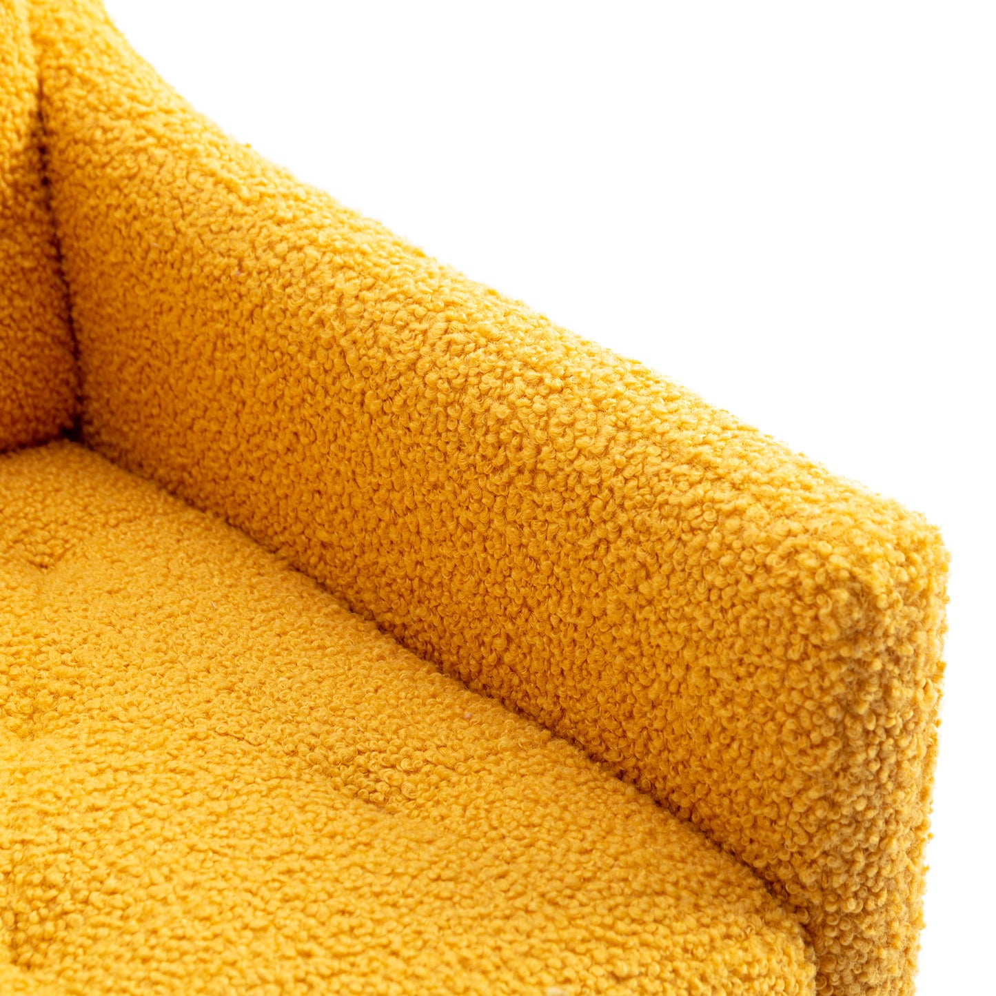 Accent Chair ,leisure single sofa with Rose Golden feet