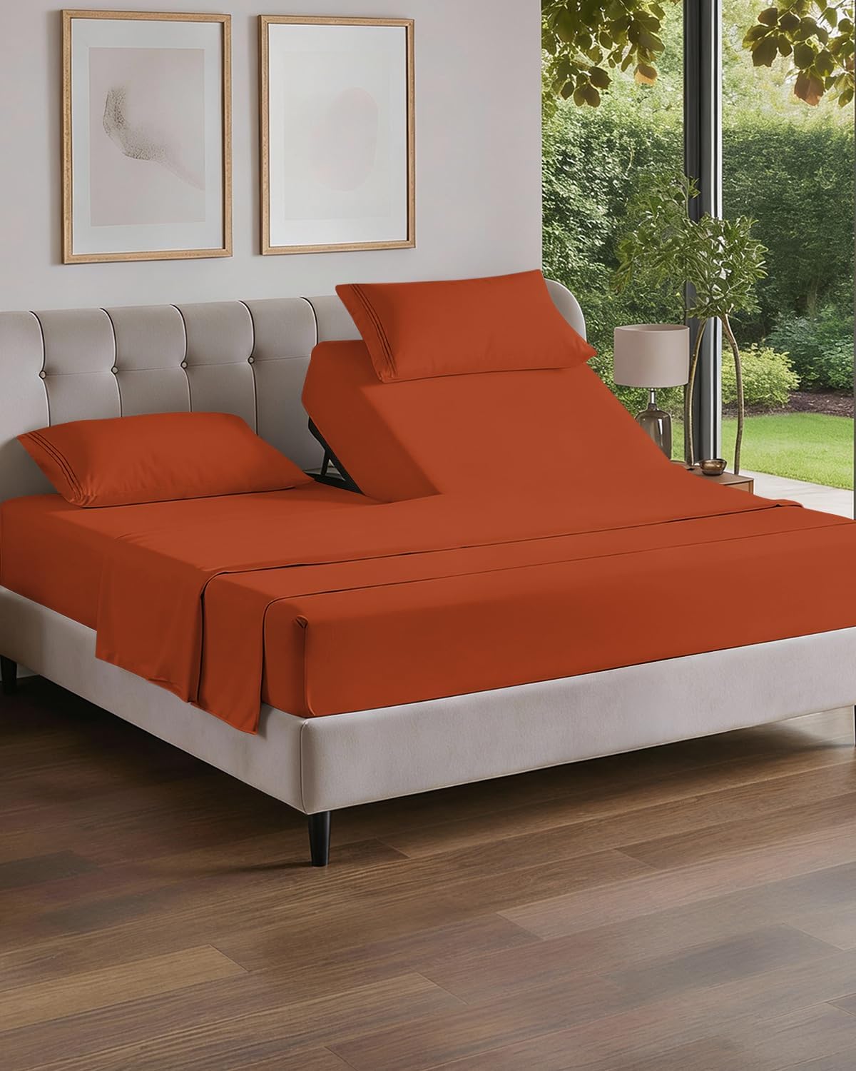 AvaMalis Comfy Breathab- Deep Pockets, Easy-Fit, Extra Soft and Wrinkle Free Sheets - White Oeko-Tex Bed Sheet Set