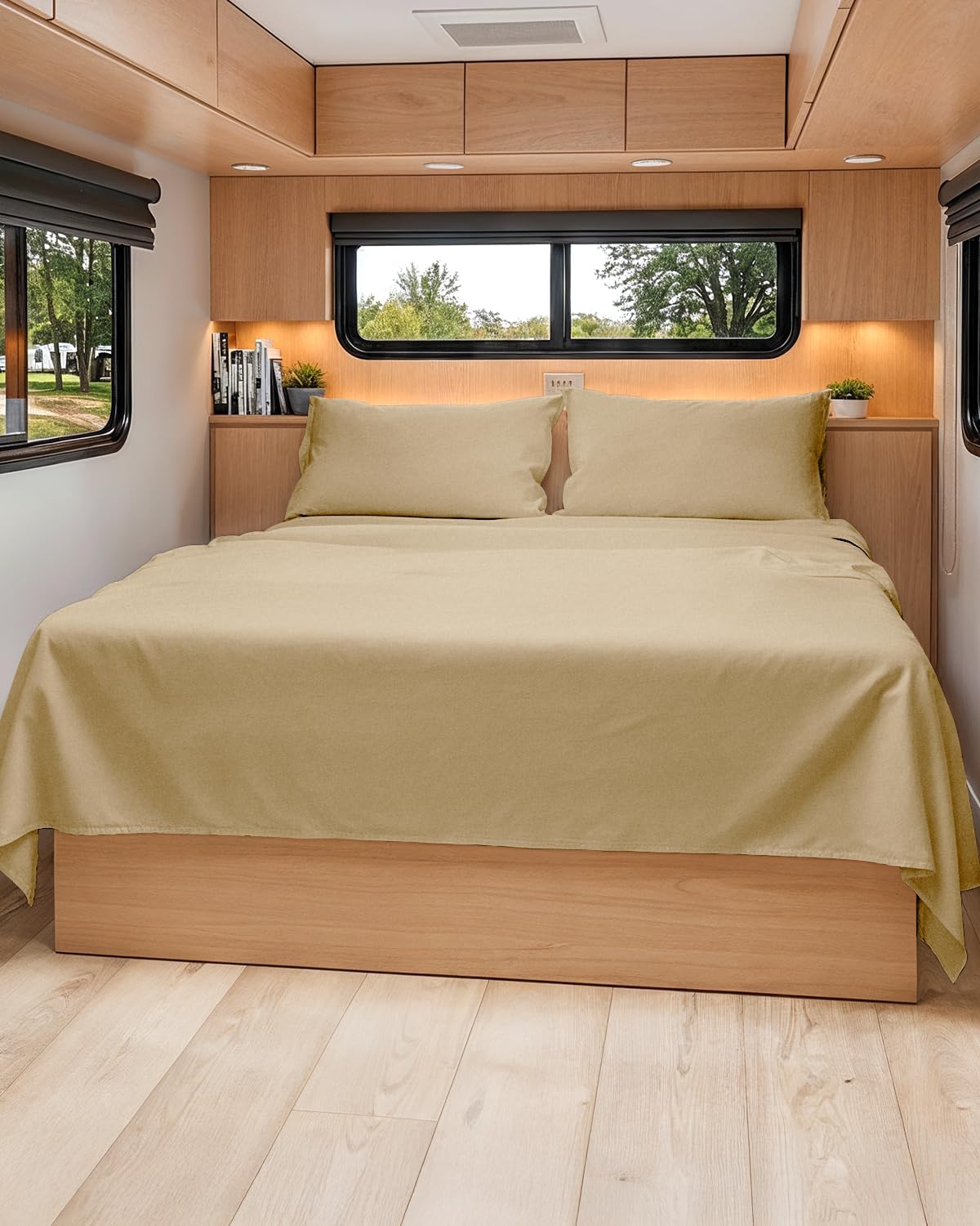AvaMalis Comfy Breathab- Deep Pockets, Easy-Fit, Extra Soft and Wrinkle Free Sheets - White Oeko-Tex Bed Sheet Set