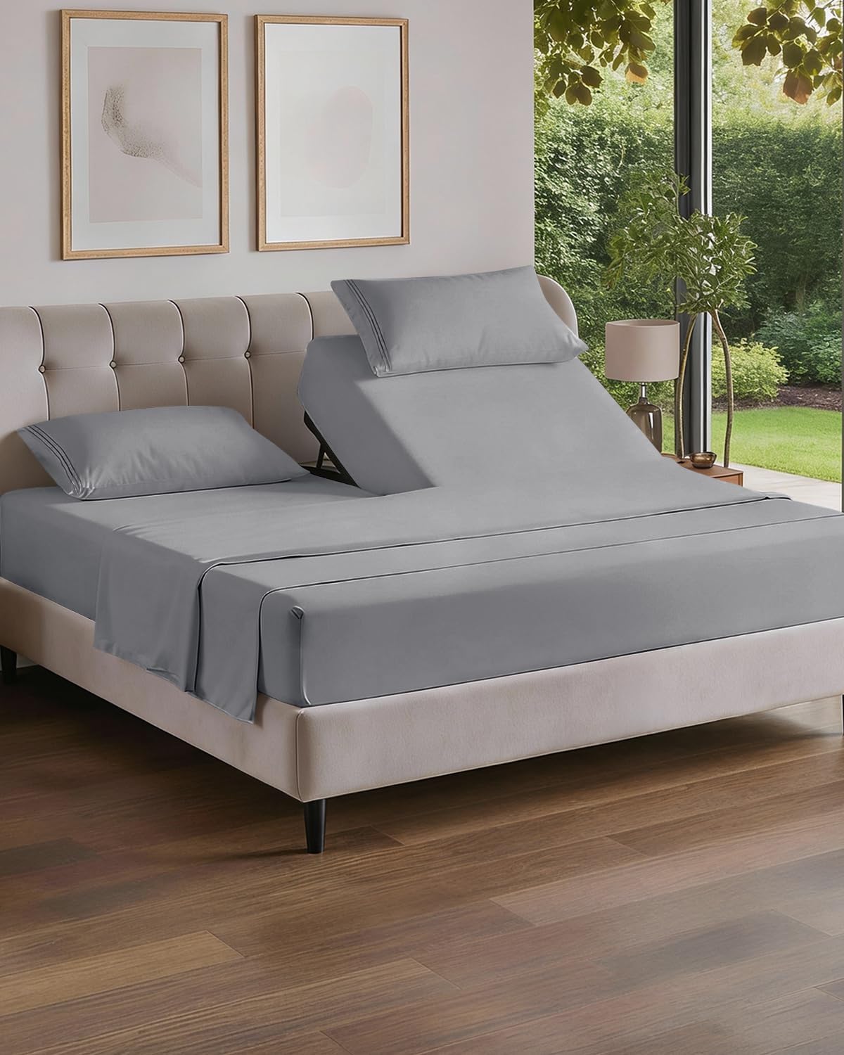 AvaMalis Comfy Breathab- Deep Pockets, Easy-Fit, Extra Soft and Wrinkle Free Sheets - White Oeko-Tex Bed Sheet Set