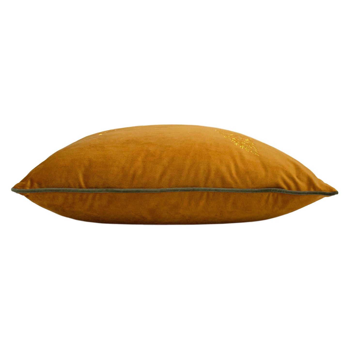 AvaMalis Forest Fauna Woodland Fox Square Cushion Rust/Gold decorative throw pillow