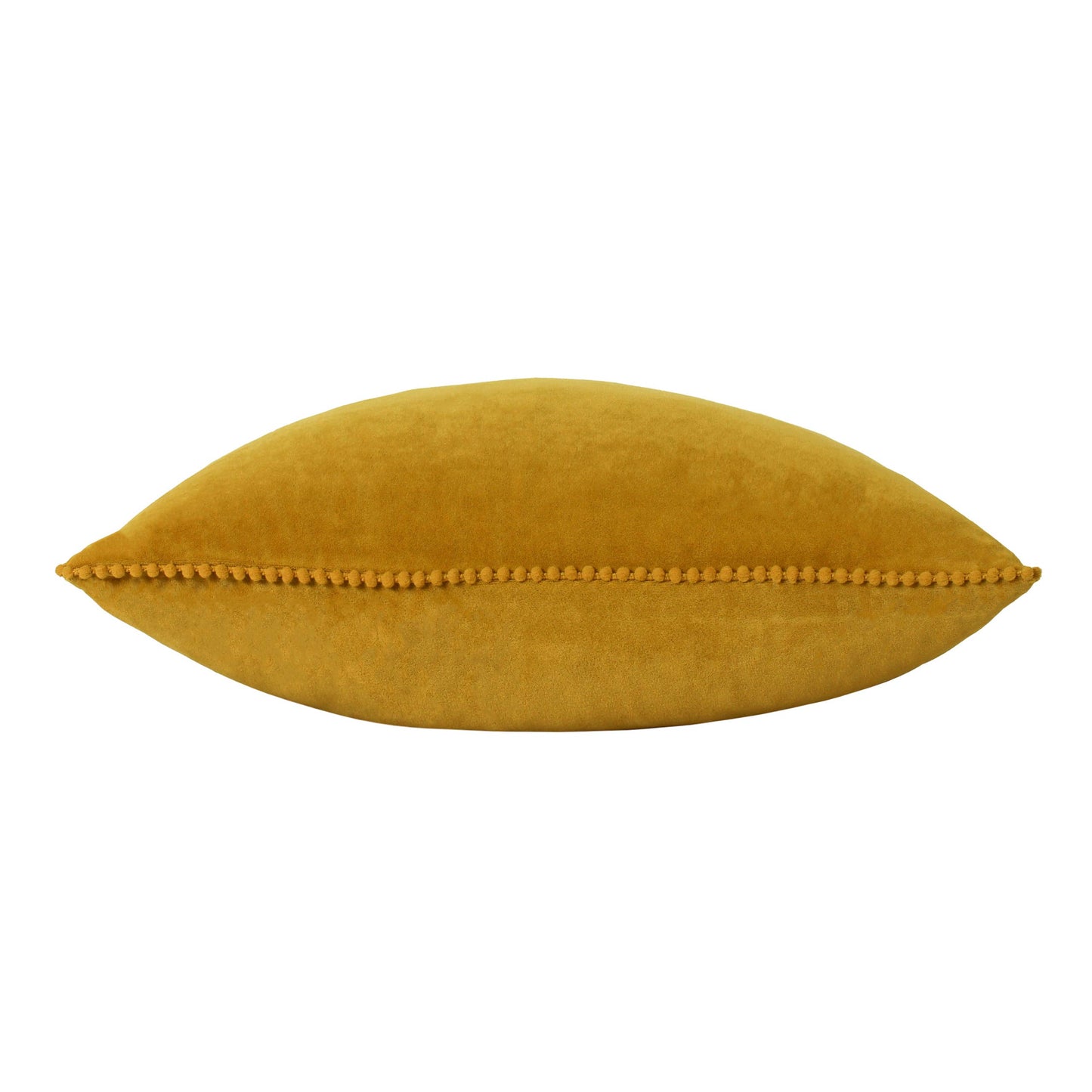 AvaMalis Cosmo Velvet Cushion Ochre decorative throw pillow