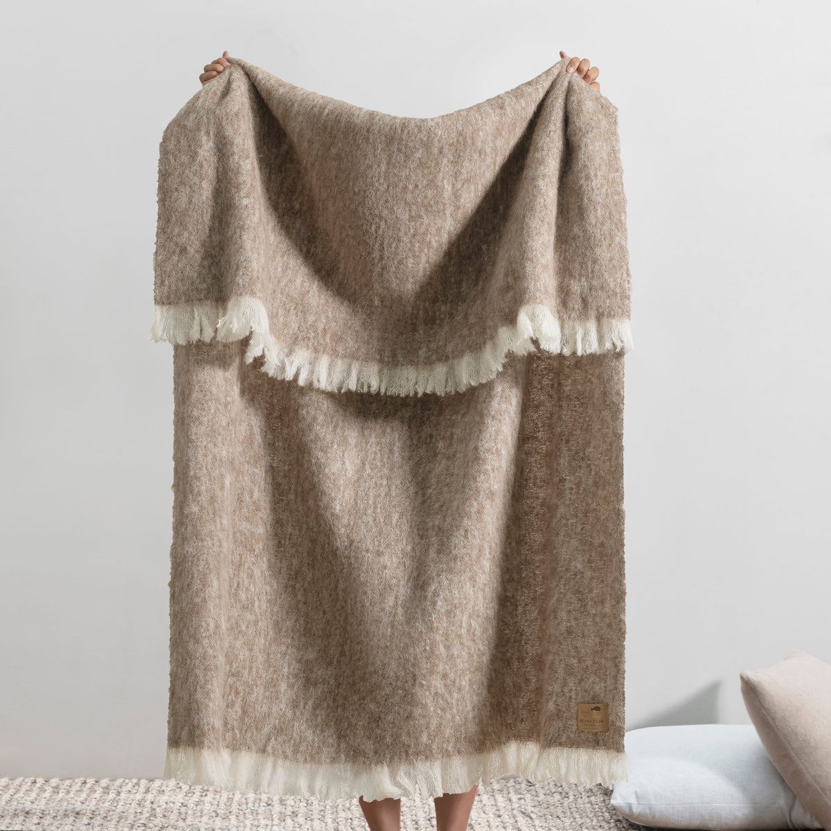 Brushed Alpaca Throw