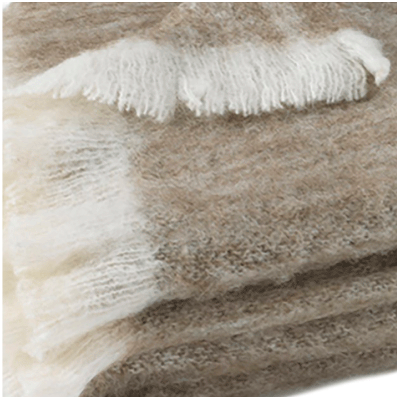 Brushed Alpaca Throw