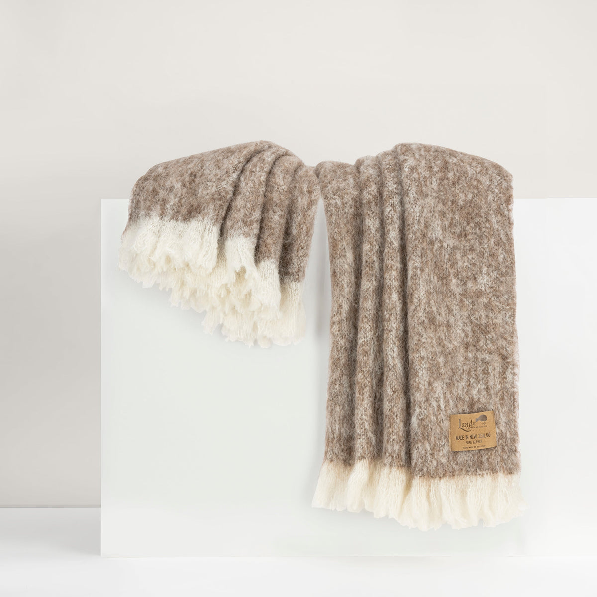 Brushed Alpaca Throw