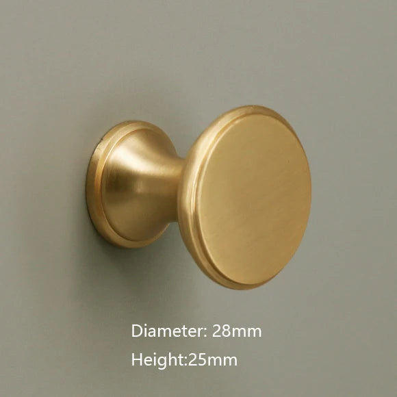 Gold Kitchen Drawer Knobs Hardware Cabinet Pulls European Furniture Cupboard Handle