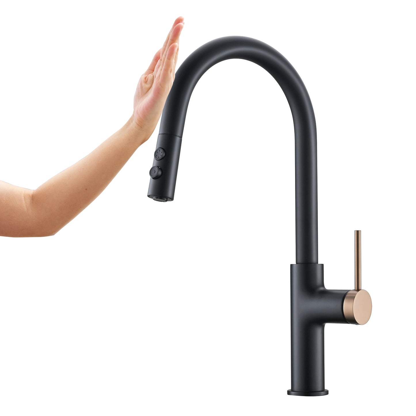 AvaMalis A|M Aquae High Quality Smart Kitchen Tap Rotatable Pull Down Kitchen Faucet Sensor Touch Kitchen Faucet