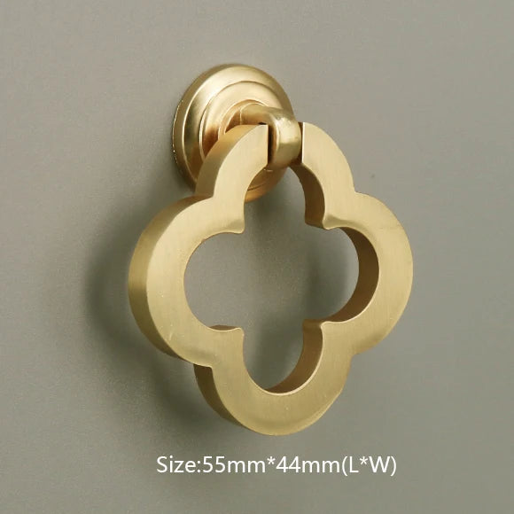 Gold Kitchen Drawer Knobs Hardware Cabinet Pulls European Furniture Cupboard Handle