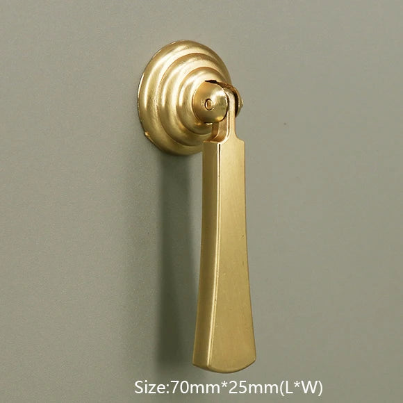 Gold Kitchen Drawer Knobs Hardware Cabinet Pulls European Furniture Cupboard Handle