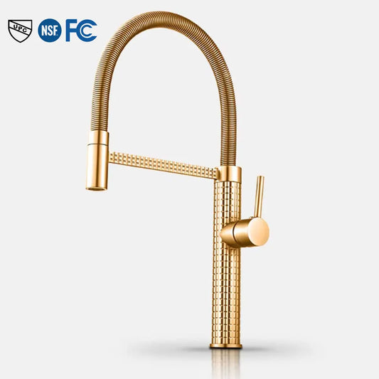 AvaMalis Pull Down Kitchen Faucet B0BG277MPC/Brushed Kitchen Faucet