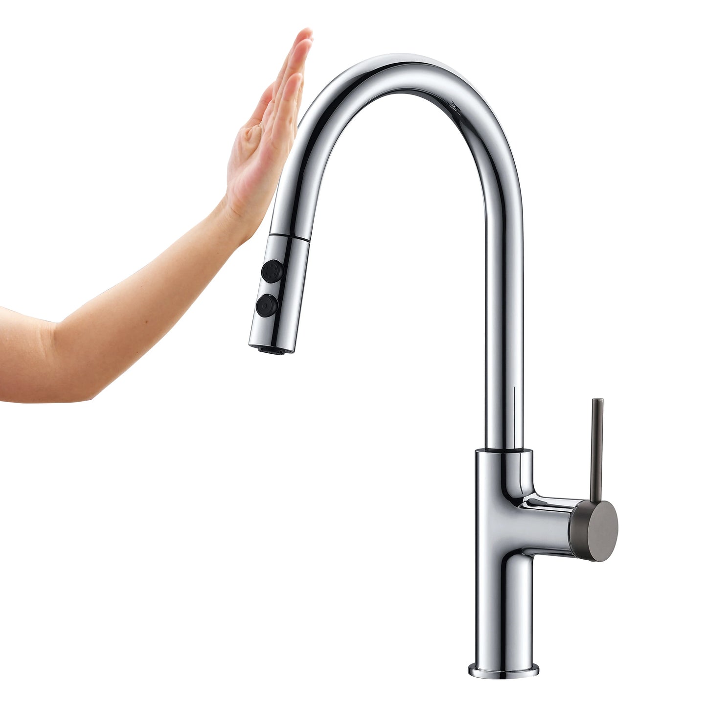 AvaMalis A|M Aquae High Quality Smart Kitchen Tap Rotatable Pull Down Kitchen Faucet Sensor Touch Kitchen Faucet