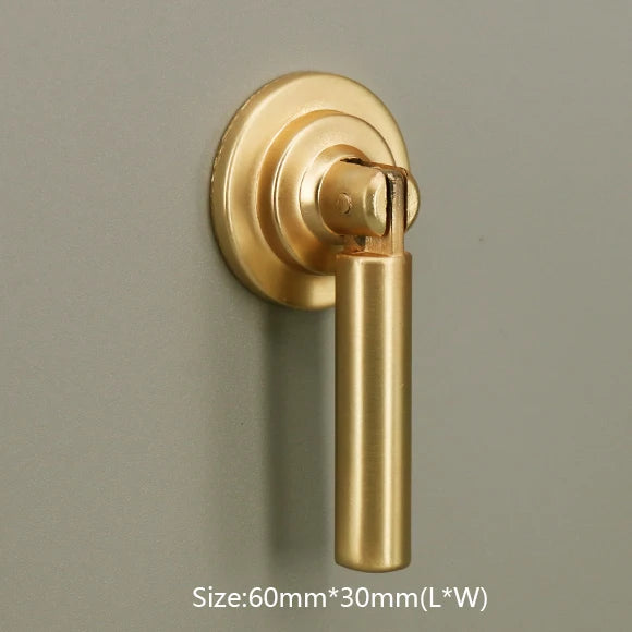 Gold Kitchen Drawer Knobs Hardware Cabinet Pulls European Furniture Cupboard Handle