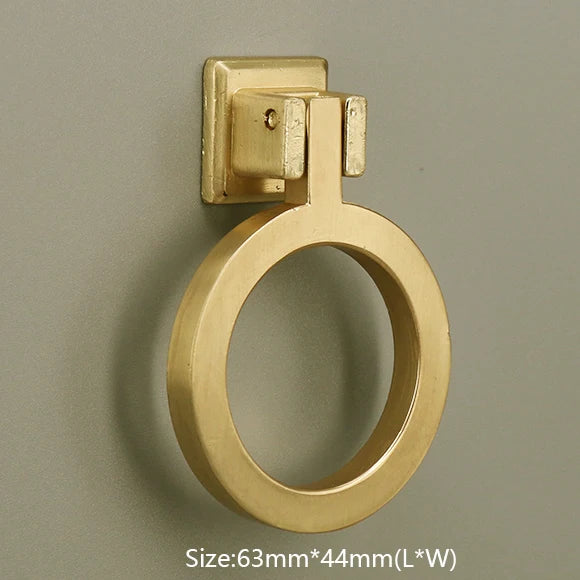 Gold Kitchen Drawer Knobs Hardware Cabinet Pulls European Furniture Cupboard Handle