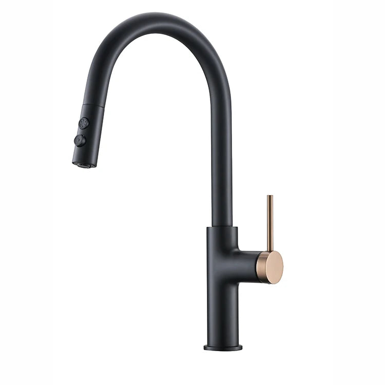 AvaMalis A|M Aquae High Quality Smart Kitchen Tap Rotatable Pull Down Kitchen Faucet Sensor Touch Kitchen Faucet