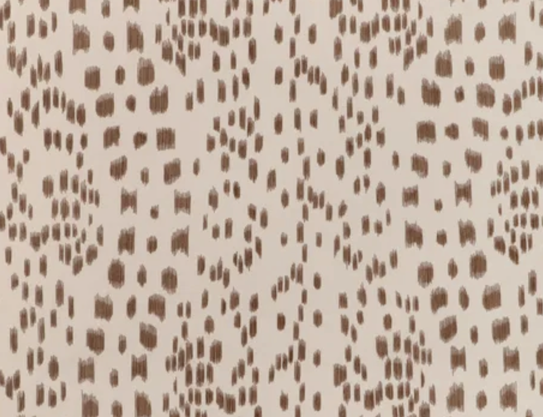 Les Touches Pillow Cover in Tan Brown