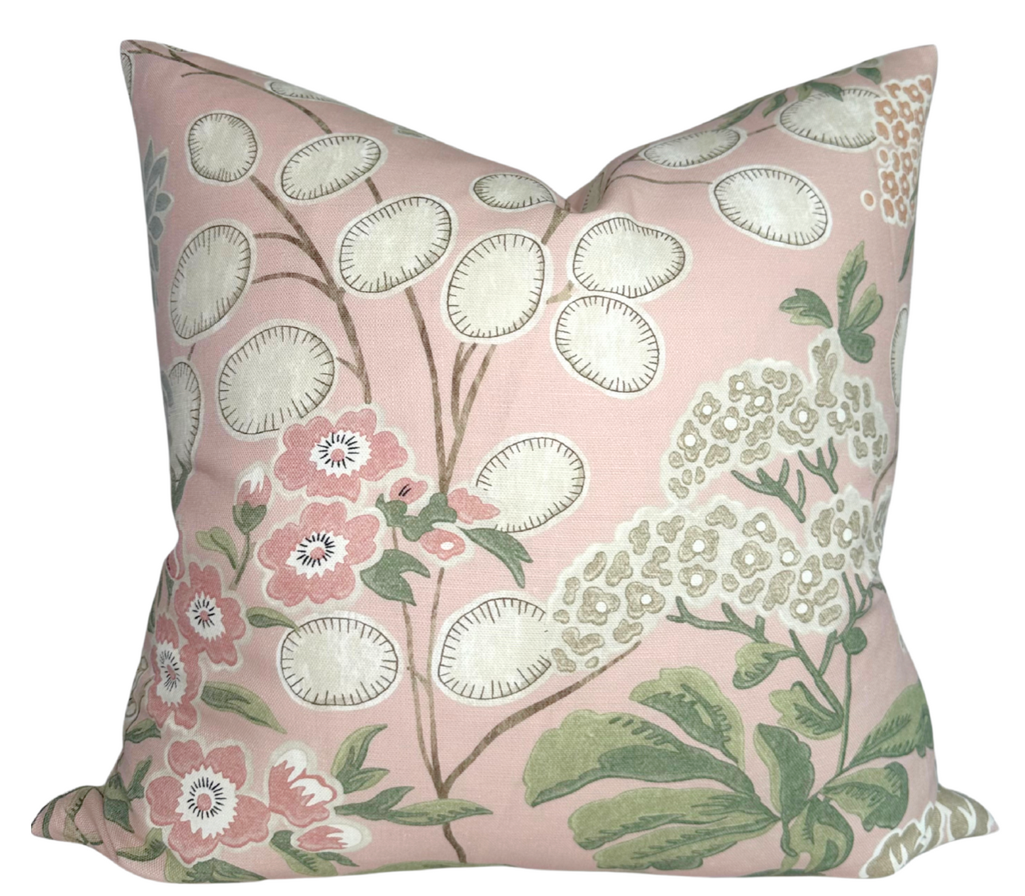 Meadow Floral Pillow Cover in Blush, Thibaut Pillows