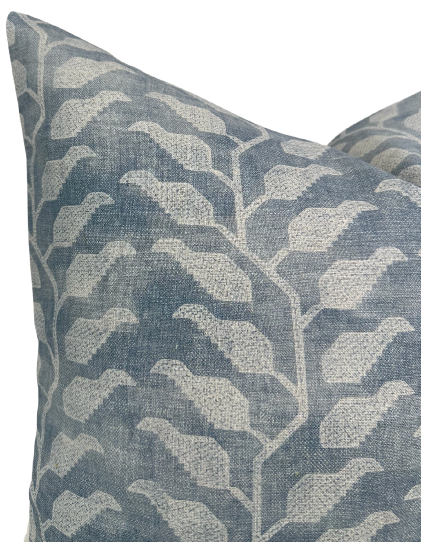 Folio Pillow Cover in Lake Blue, Susan Connor Textiles