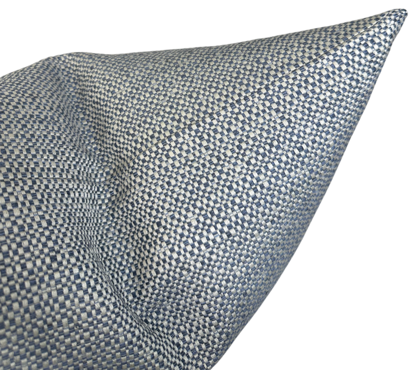 Harbor Weave Pillow Cover in Indigo, Indoor Outdoor Pillows