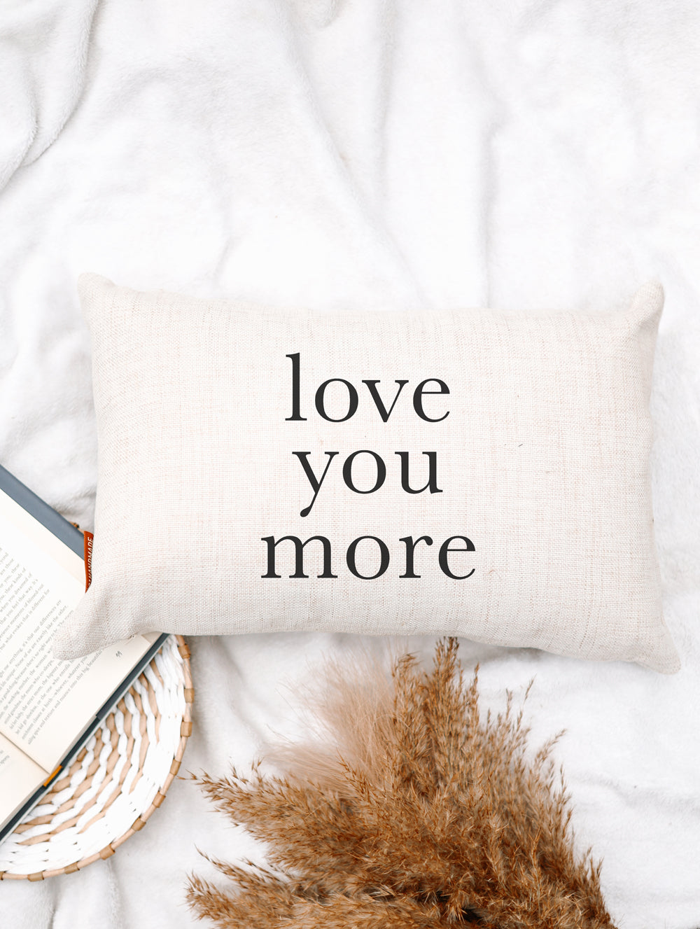Love You More Pillow