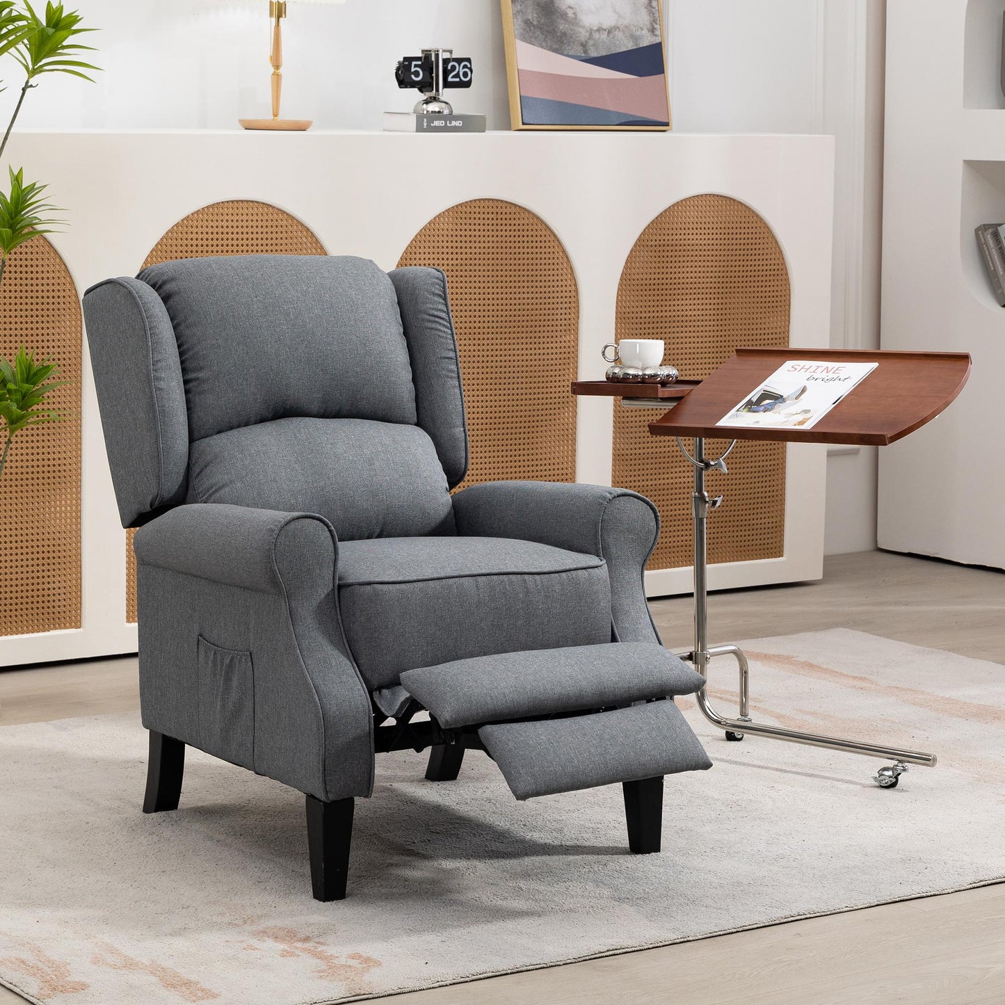 Modern and comfortable upholstered lounge chair/living room lounge chair