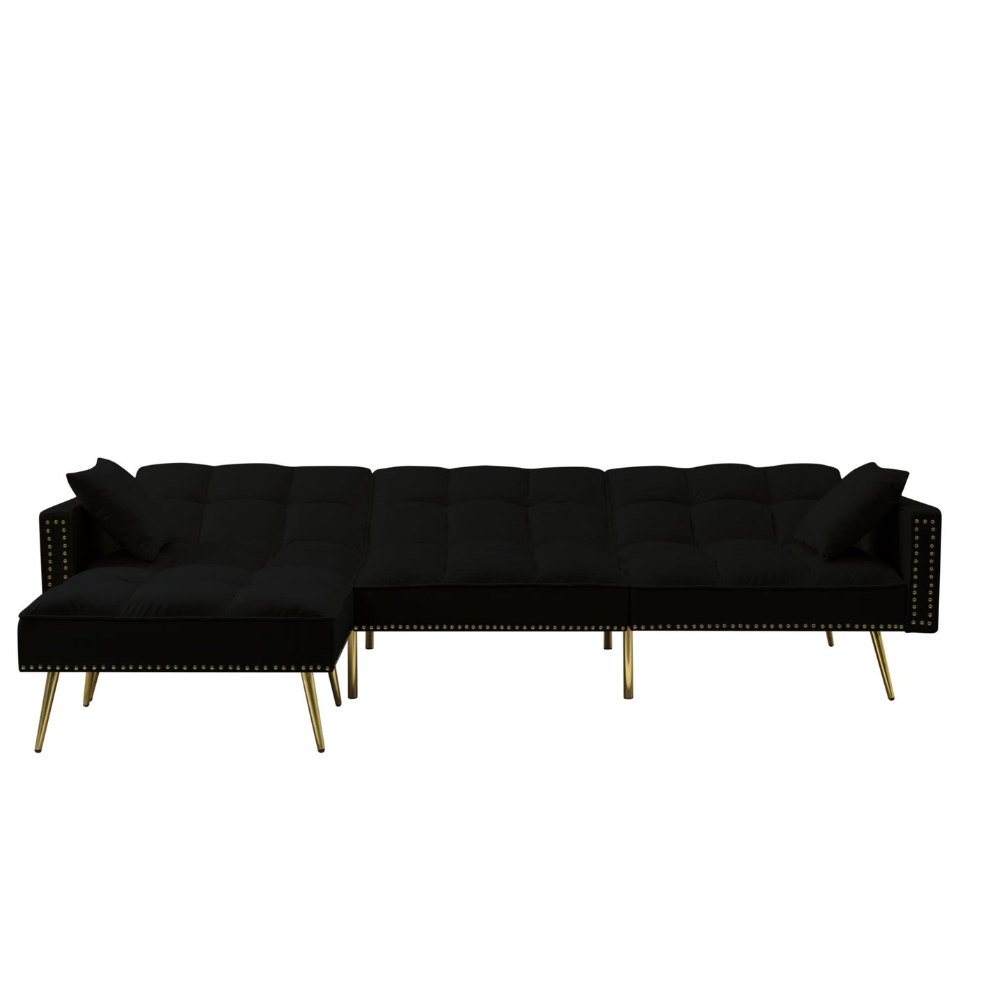 107.7” Sectional Sleeper Sofa bed