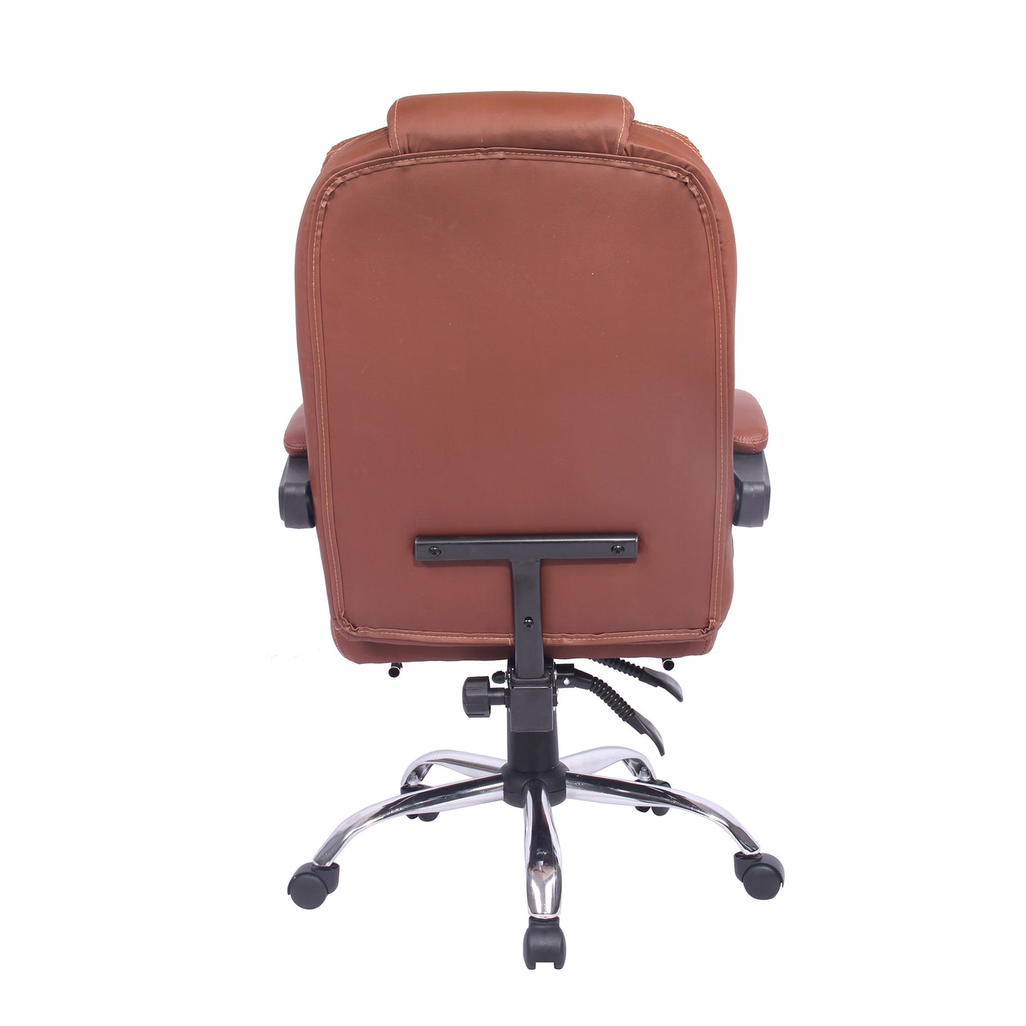 High Back Office Chair, Adjustable Ergonomic Office Chair, Executive PU Leather Swivel Work Chair with Lumbar Support, Computer Desk Chair with Footrest for Home Office Furniture