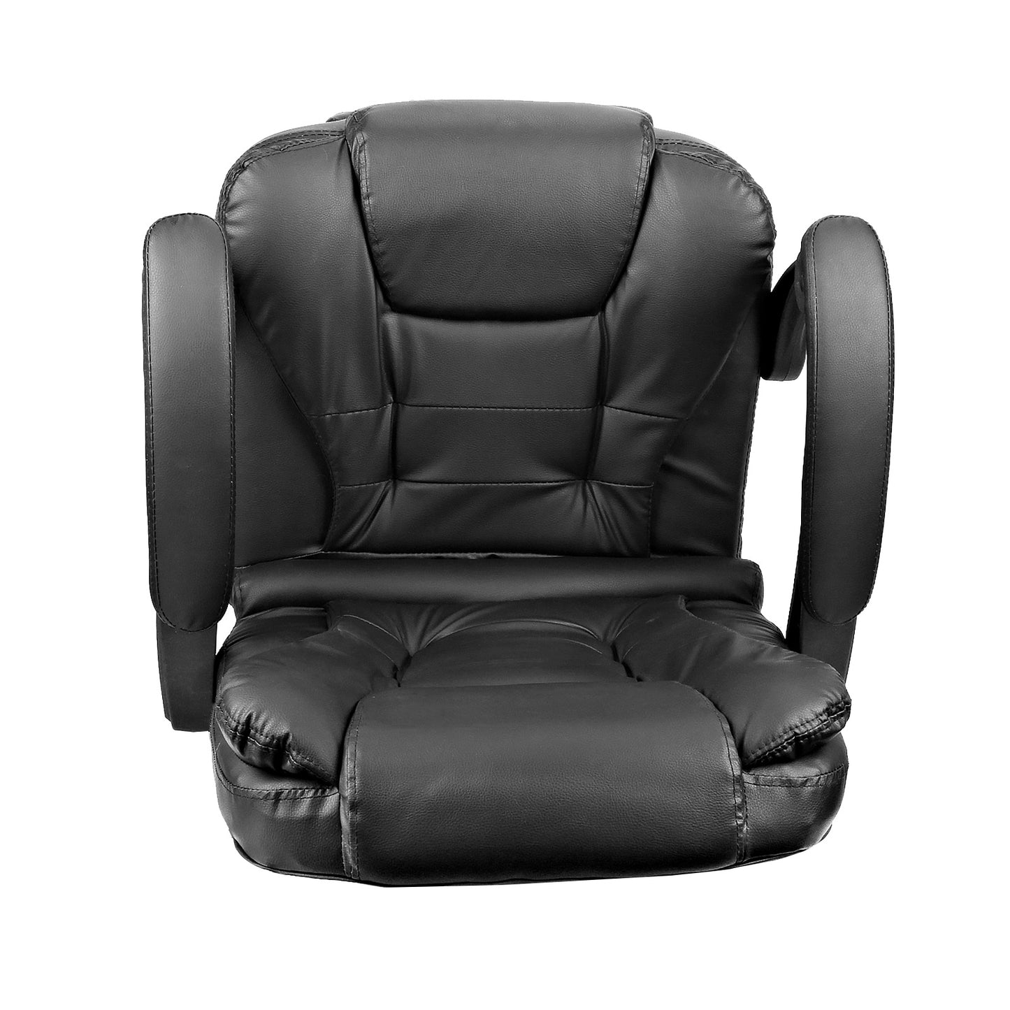 High Back Office Chair, Adjustable Ergonomic Office Chair, Executive PU Leather Swivel Work Chair with Lumbar Support, Computer Desk Chair with Footrest for Home Office Furniture