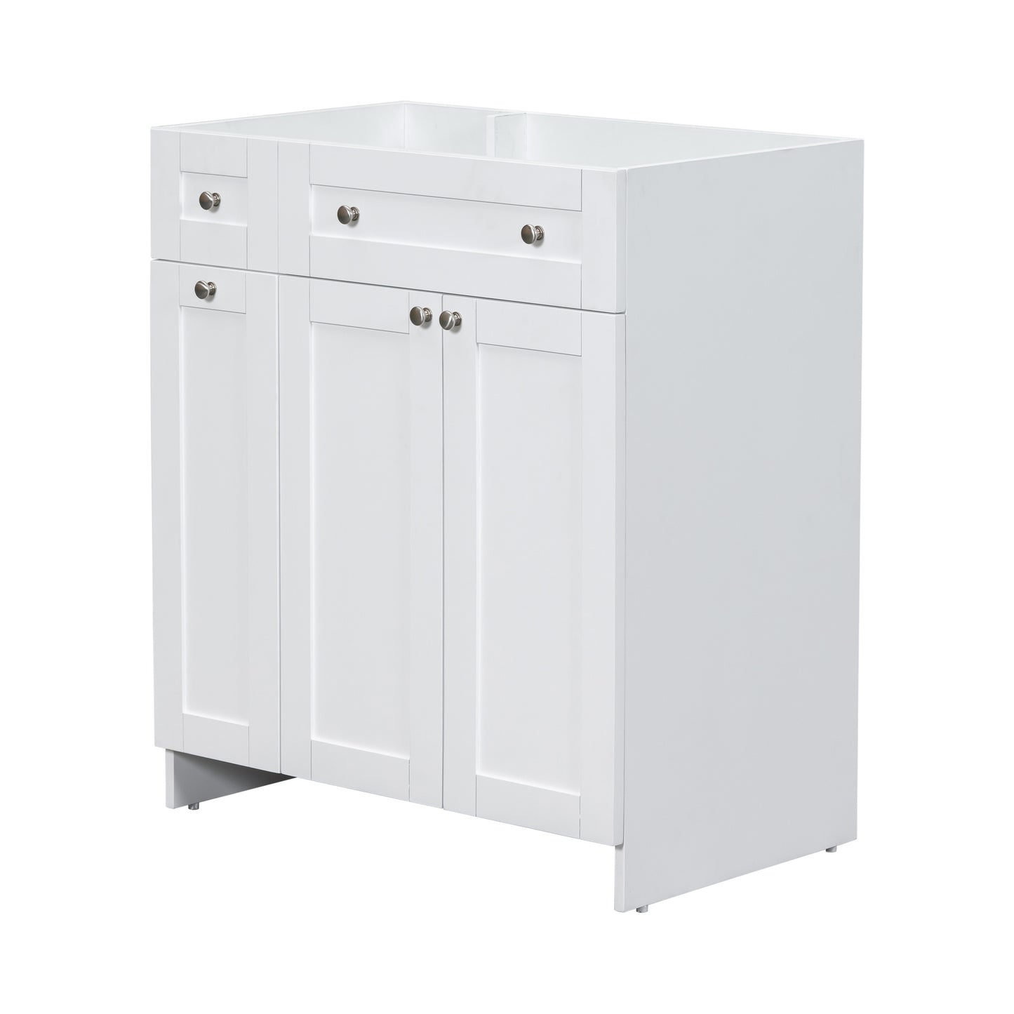 [Cabinet Only] 30" Bathroom Vanity-White