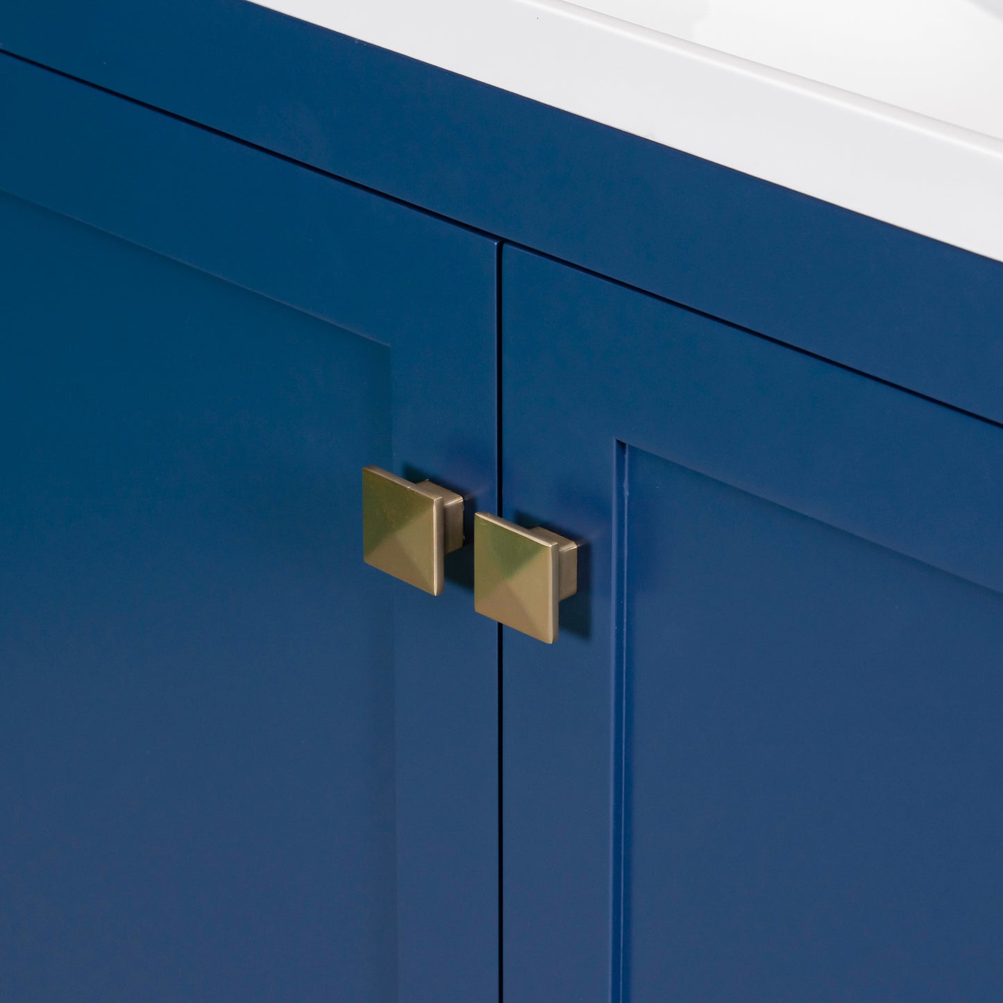 AvaMalis [Cabinet Only] 30" Blue Bathroom Vanity