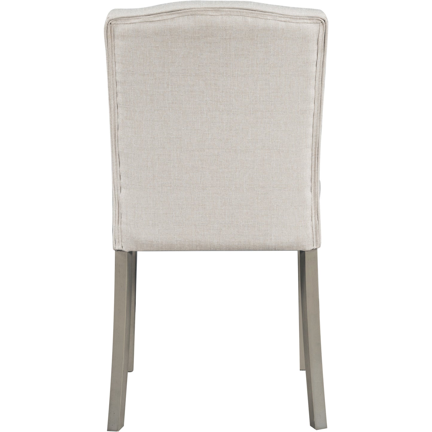 6-Piece Retro-Style Dining Set Includes Dining Table, 4 Upholstered Chairs & Bench with Foam-covered Seat Backs & Cushions for Dining Room (Light Khaki+Beige)