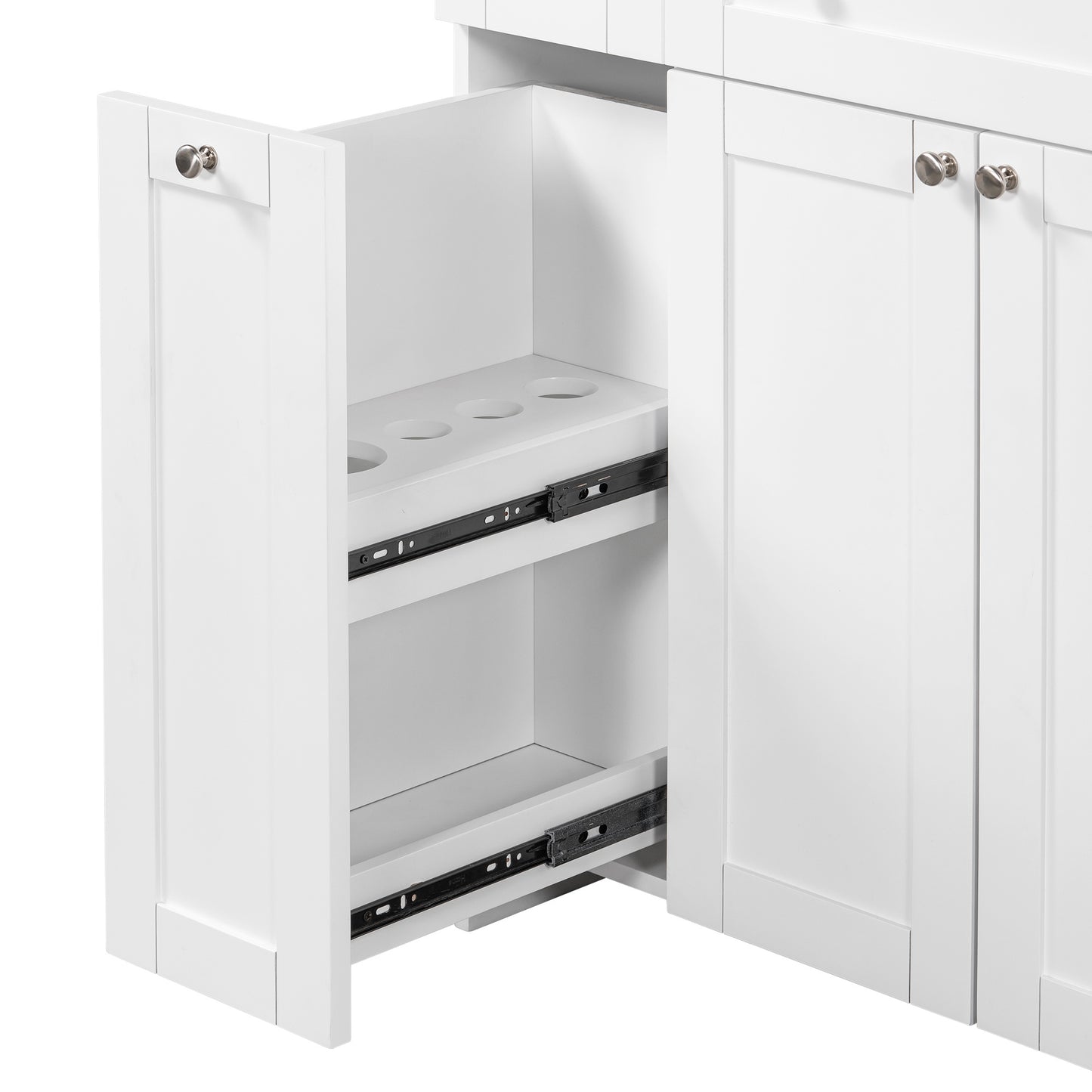 [Cabinet Only] 30" Bathroom Vanity-White