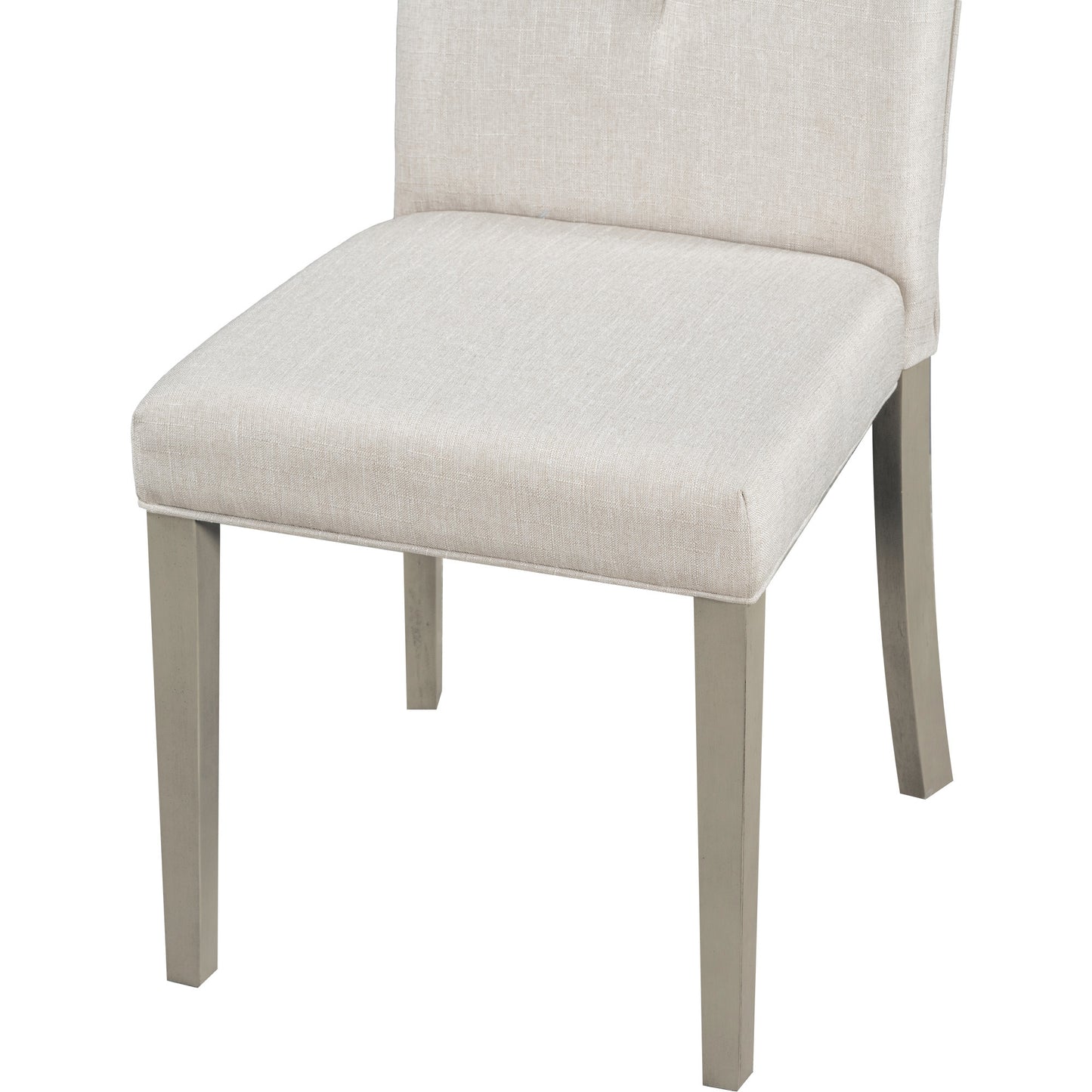 6-Piece Retro-Style Dining Set Includes Dining Table, 4 Upholstered Chairs & Bench with Foam-covered Seat Backs & Cushions for Dining Room (Light Khaki+Beige)