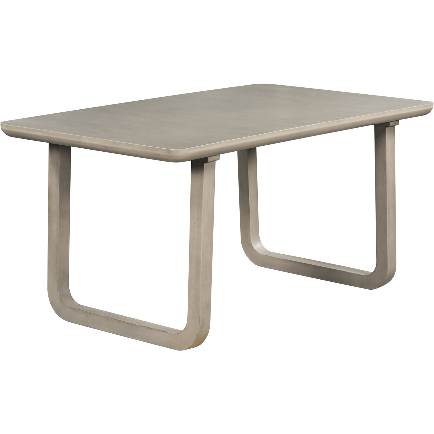 6-Piece Retro-Style Dining Set Includes Dining Table, 4 Upholstered Chairs & Bench with Foam-covered Seat Backs & Cushions for Dining Room (Light Khaki+Beige)