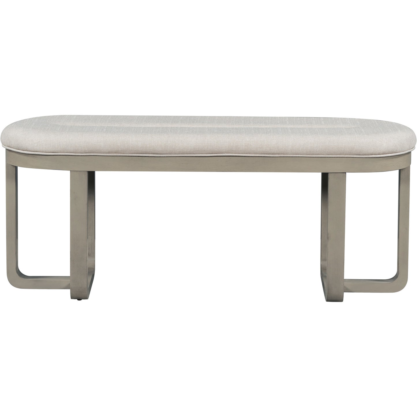 6-Piece Retro-Style Dining Set Includes Dining Table, 4 Upholstered Chairs & Bench with Foam-covered Seat Backs & Cushions for Dining Room (Light Khaki+Beige)