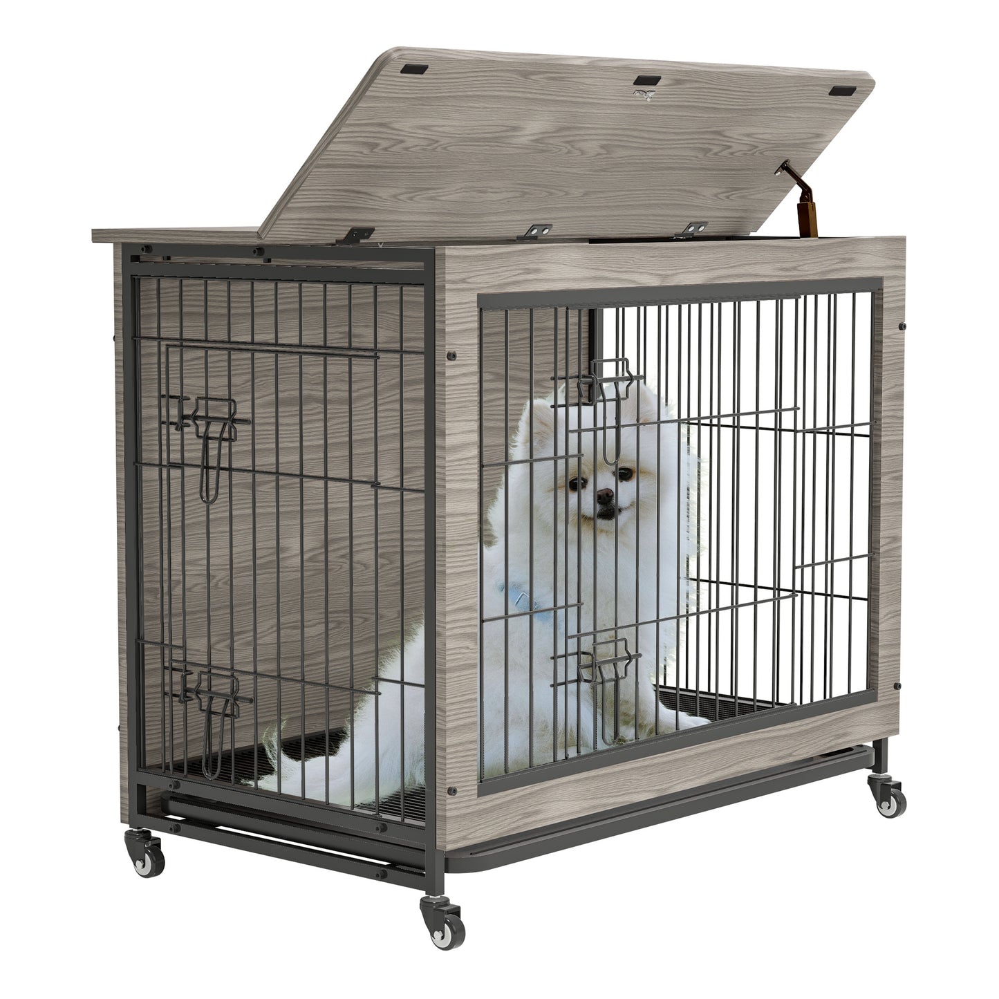 23 Inch Heavy-Duty Dog Crate Furniture